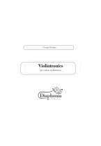 VIOLINTRONICS for Violin and electronics
